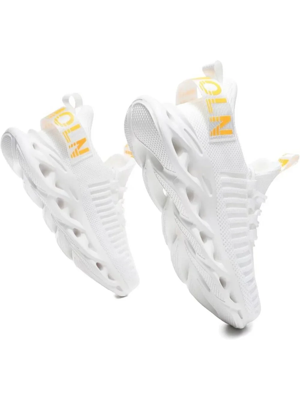 🆕Men's White Slip on Breathable Walking Shoes Ultra Lightweight Casual